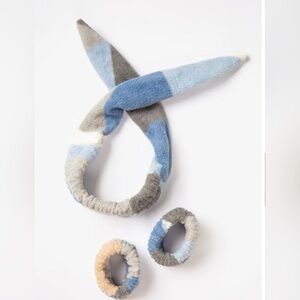 PJ Salvage Spa headband and wristbands